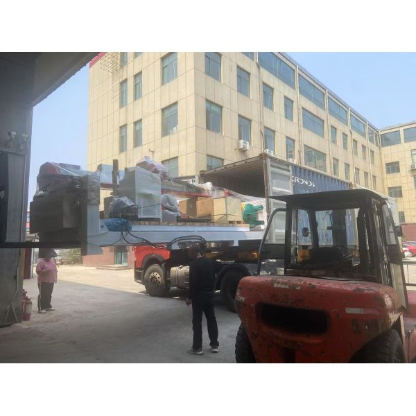 ZEUS 45 Degree Chamfering Machine One Cutting One Edging PLC Control Gear Drive Stone Grinding Engine Motor Pump Bearing 7.5kw