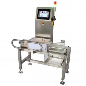 China High Speed Automatic Checkweigher For Chemical , Battery Industries on sale