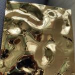 decorative stainless steel sheet embossed water ripple sheet for ceiling panel