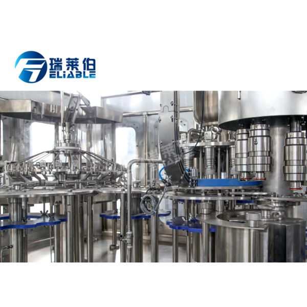 High Precision Auxiliary Equipment Fruit Juice And Tea Filling Machine
