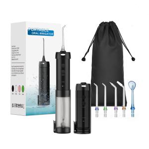 China 5 Modes Water Jet Flosser Rechargeable Portable Oral Irrigator For Teeth Oral Care wholesale