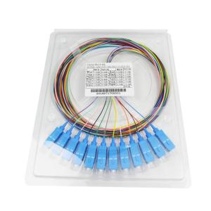 China FOC LC SC APC UPC 8 12 Color Ribbon Fiber Pigtail wholesale