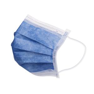 China Protective Mouth Medical Mask Elastic Earloop Anti Virus Sterile Blue wholesale