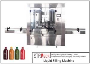 China 100ml - 1L Rotary Liquid Filling Machine For Antifreeze Beverages / Motor Oil 3000 B/H wholesale