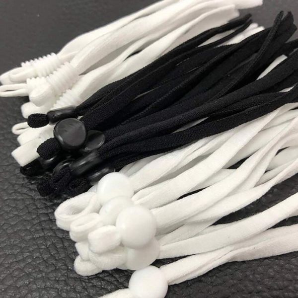 Elastic Cord Adjustable Strap Braided Cord 1/4 inch elastic cord