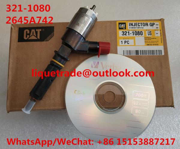 CAT Common Rail Injector 321-1080 , 3211080 , 2645A742 For Caterpillar CAT
