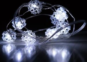 China Fresh:Led copper wire string light,white color wholesale