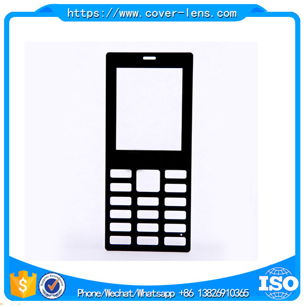 China supplier custom 1mm thickness glass panel with holes cut
