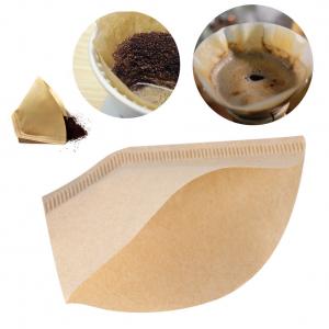 China Cone Shape Filter Coffee Filter Papers 1-4 Cup Food Grade wholesale
