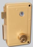 Single Cylinder 35mm - 50mm Door Thickness Small Rim Lock Anti Theft Vintage Rim