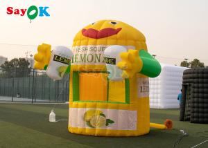 China Promotional Inflatable Lemonade Booth Advertising Inflatable Presentation Booth wholesale