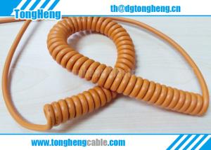 China Screen Shielded 1000V Heavy Duty Use Customized Spiral Cable wholesale