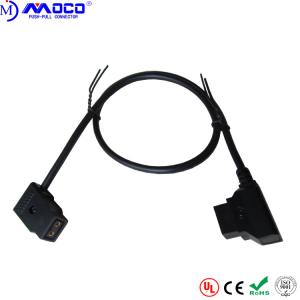 China Male To Female Anton Bauer Custom Power Cables , D Tap Power Cable 2 Pin wholesale