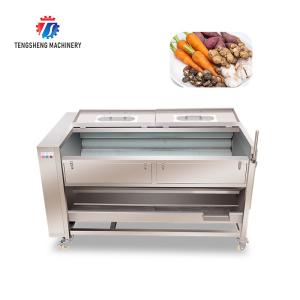 China Taro Potato Hair Roller Sealed Washing And Peeling Machine wholesale