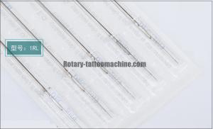 China Piercing 3RL Tattoo Needles , Sterile Tight Round Liner Needles For Body Art CE Approval wholesale