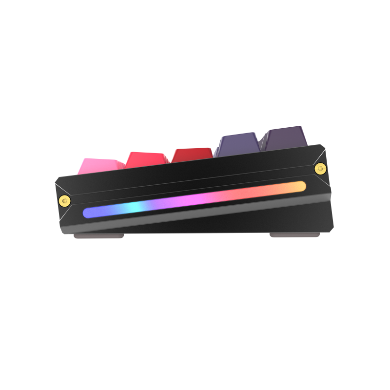 Full Size Magnetic Axis Keyboard with OEM Keycap Profile and Programmable Keys for Enhanced Typing Experience