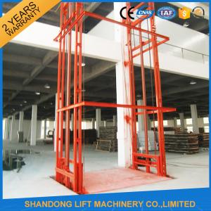China 5000kg Button Press Operation Guide Rail Elevator For Construction Site wholesale
