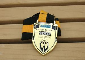China Zinc Alloy Custom Finisher Medals , Sport Medallion Australia Carneval Germany Medals wholesale