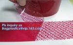 Tamper evident holographic label / Security Hologram VOID sticker,Antifake Logo