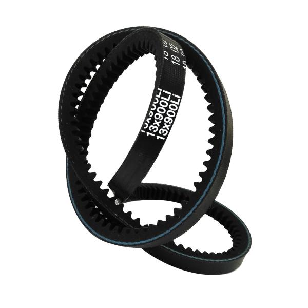 Standard Motor Fan Rubber Cogged Belt for Motorcycle Polyester Hard Cord