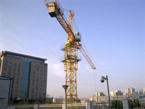 China Small Stationary Construction Tower Crane For Building Construction Projects wholesale