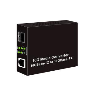 China NUFIBER SFP+ To RJ45 Port 10Gbps Media Converter Ethernet To Fiber wholesale