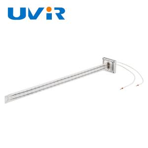 China Twin-Tube Infrared Lamps for Customizable White Heating Length 50-1500mm wholesale