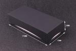 Luxury Paper Wrist Watch Packaging Box , Black Personalized Mens Watch Box
