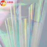 Multicolor PET Plastic Laminated Film Colorful transparent laser film