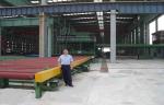 Large l beam , H beam Steel Shot Blasting Machine for buildings , bridges