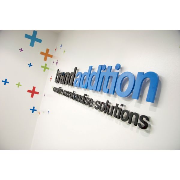 Custom Outdoor Indoor Storefront Reception 3D Black Acrylic Letters Wall Mount Office Metal Letter Signage Illuminated Logo Sign