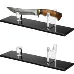 Acrylic Fruit Knife Display Stand Plexiglas Knife Holder For Kitchen /