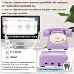 32GB Phone Guest Book Capture Voice Messages and Memories from Guests at