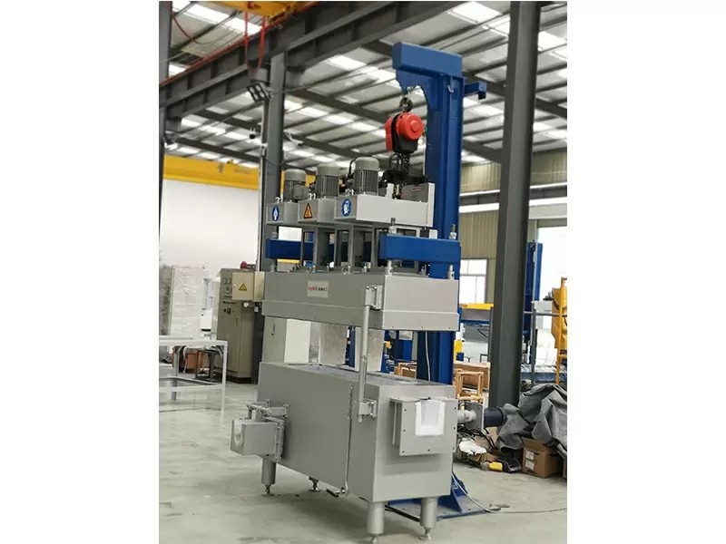 0.1-0.6MPa Pressure Aluminum Lanuder Degassing Machine With Flow Rate Of 0.5-3m3/H