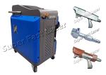 High Power Portable Rust Removal Laser Cleaning Equipment 1064nm Wavelength