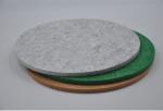9mm / 12mm PET Customized Acoustic Panels Carved For Home School Wall