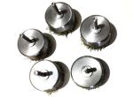 3 Inch Fine Shaft Mounted Cup Brushes Crimped Wire for Edge Blending