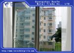 Invisible Grille Installed As Staircase Railing Swimming Pool Safety Railing