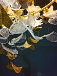 Creative Glass Flower Chandelier Rustproof Modern Flower Chandelier