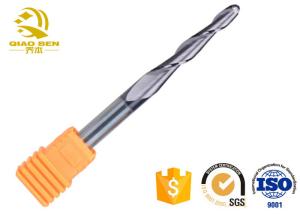 China Tungsten Carbide Tapered End Mill Cutter Milling Cutting Tools Smooth Chip Removal wholesale