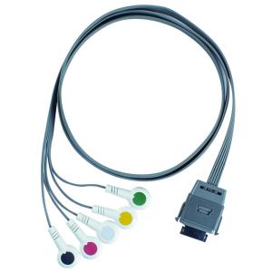 China TPU Edan 5Lead ECG Holter Cable IEC Snap Shelf Life 24 months for Biomedical Instrument wholesale
