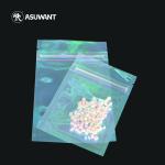 Laminated Edible Packaging Zipper Hologram Bags MOPP Plastic