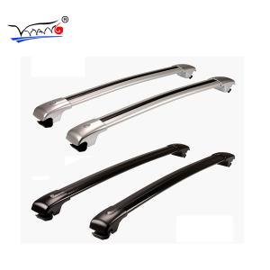 China Durable 11 Crocodile Universal Car Cross Bars Black / Silver Color A010 Model wholesale