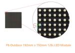 High Definition 6mm Outdoor LED Display Module / Full Color Waterproof LED