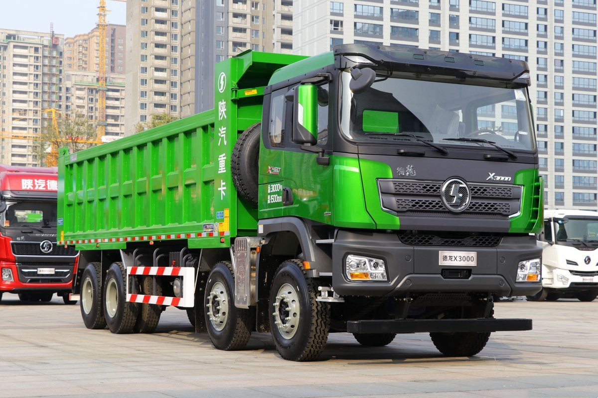 8x4 460Hp Used Diesel Dump Truck Shacman X3000 12 Wheel Good Performance