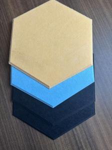 China Multi Color Sound Insulation Square Acoustic Panels Interior Wall Fireproof Acoustic Panel wholesale