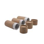 Cardboard Paper Tube Tea Packaging Flexo Printing Ecological Sustainable