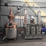 1000L Alcohol Reflux Distillation Equipment for Vodka Gin Rum Whisky in Food