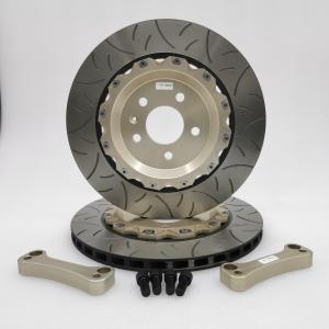 China HT250 Oversize Car Rear Disc Brake Parts 330*10mm Customized Bell Bracket wholesale