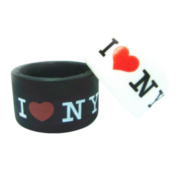 Custom Debossed Silicone Finger Ring With PMS Colour Matched